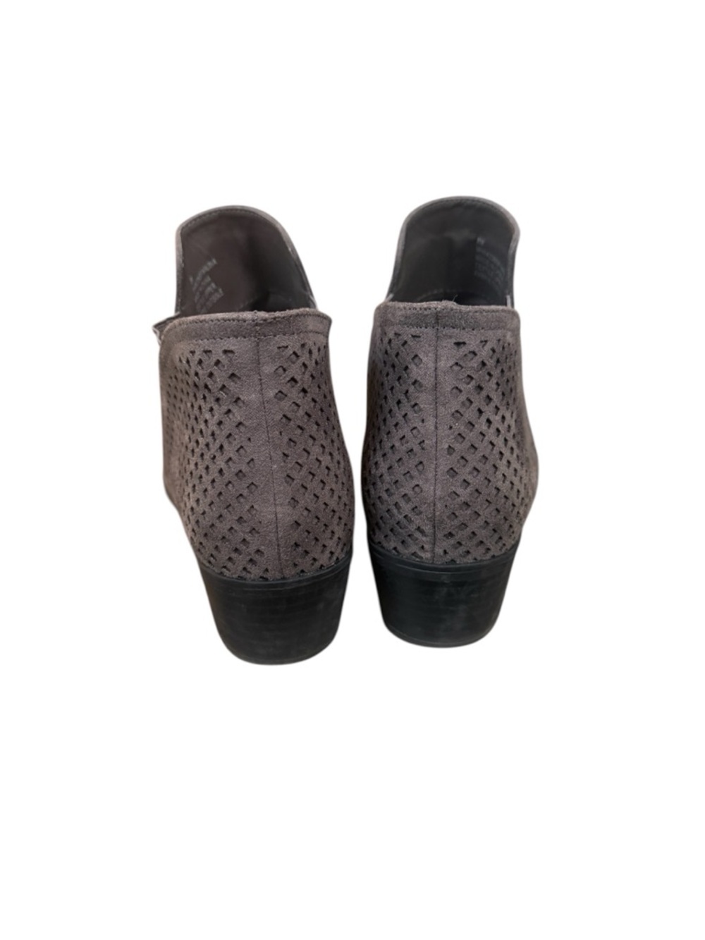 MIA Charcoal Grey Slip-On Suede Ankle Boot - Picture 6 of 8